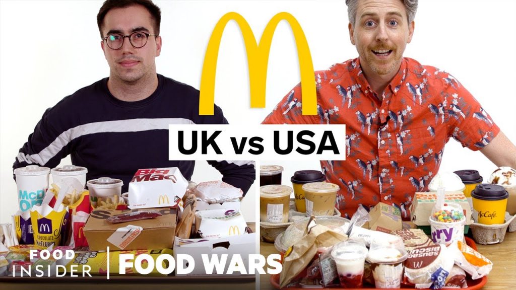 McDonald s in US vs UK